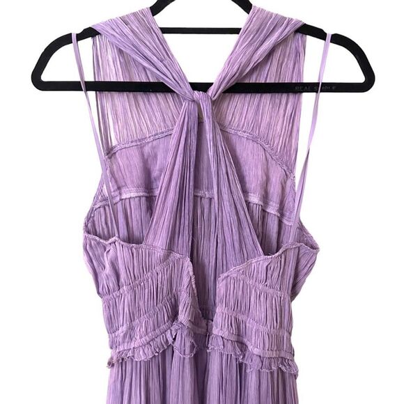 ULLA JOHNSON Freesia Silk Maxi Gown Sz 8 - Picture 5 of 10